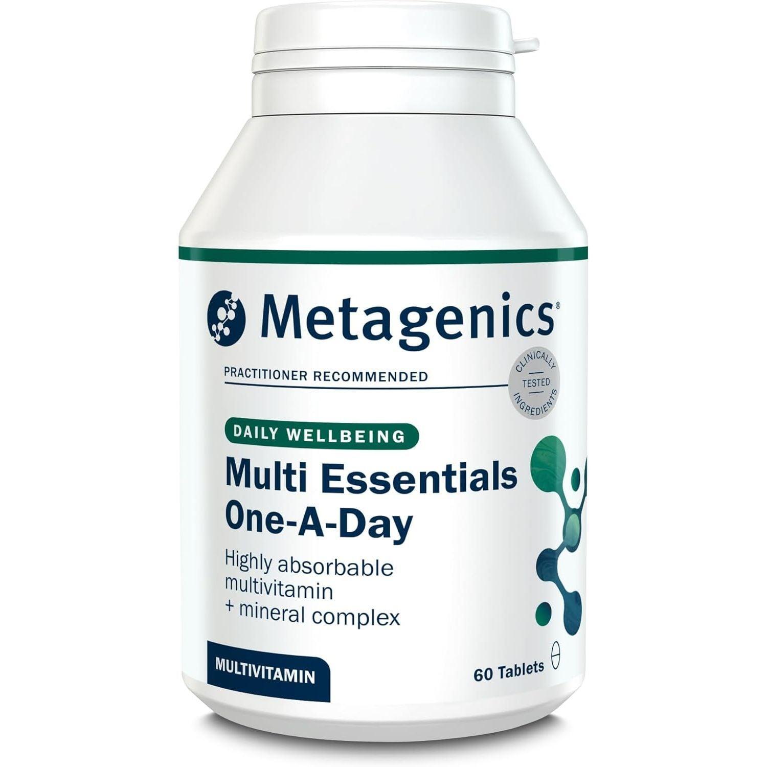 Metagenics - Multi Essentials One a Day Multivitamin -  Vegetarian  - 60 Tablets