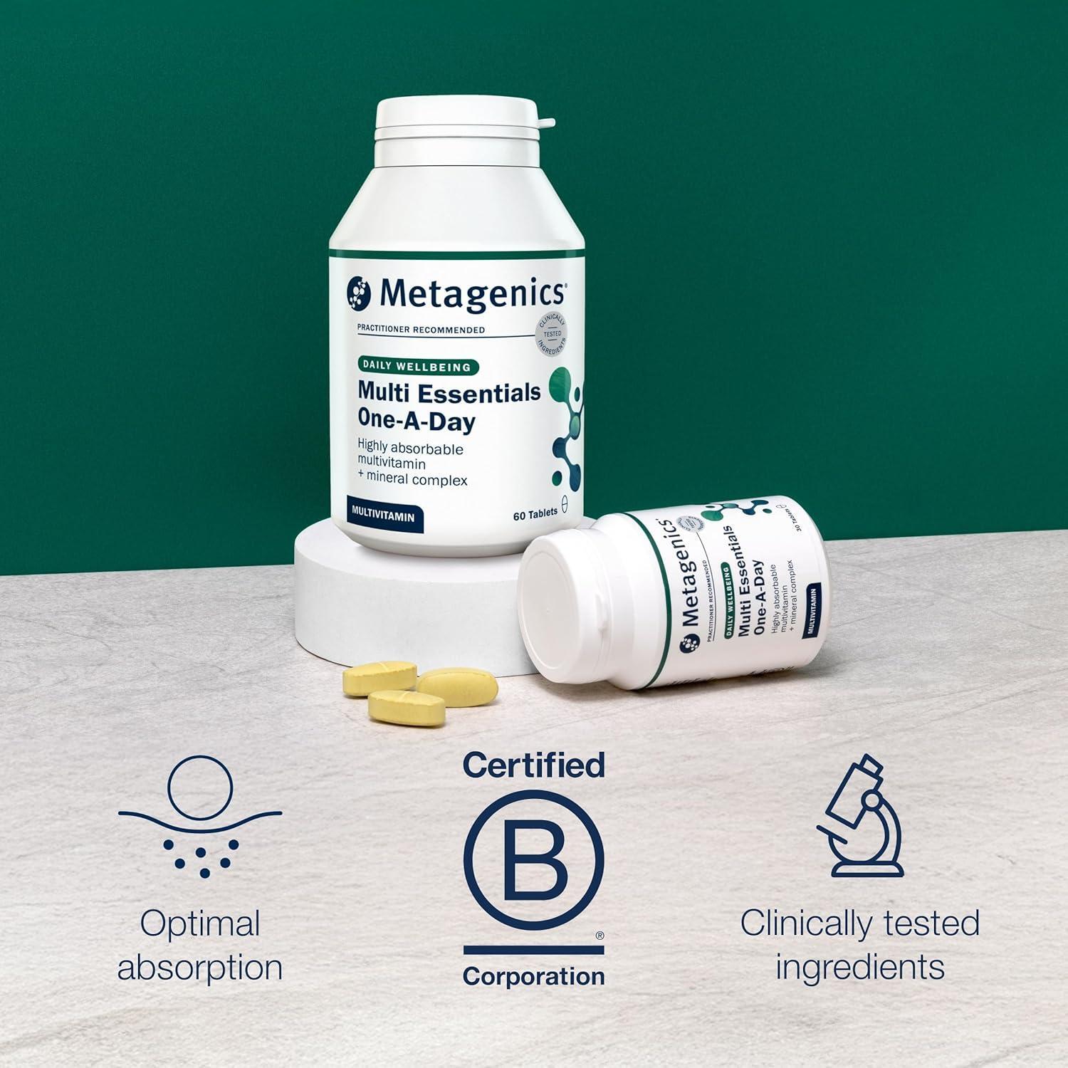 Metagenics - Multi Essentials One a Day Multivitamin -  Vegetarian  - 60 Tablets